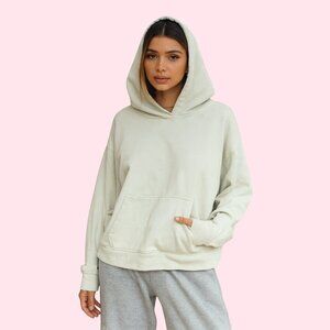 🤍 James Perse 100% Cotton Oversized Hoodie (Size 2 / Medium)